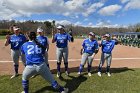 Softball vs Babson  Wheaton College Softball vs Babson College. - Photo by Keith Nordstrom : Wheaton, Softball, Babson, NEWMAC